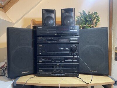 Pioneer hi-fi stack system, models PD-Z72T and DC-Z83 Surround Sound Tested