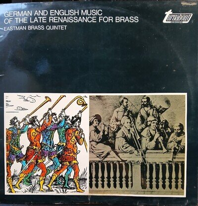 EASTMAN BRASS QUINTET -GERMAN AND ENGLISH MUSIC OF THE LATE RENAISSANCE STGBY619