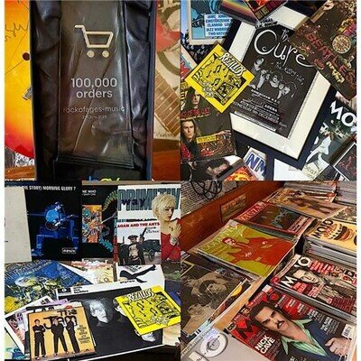 BRUCE SPRINGSTEEN 1985 SOUNDS COVER POSTER SIZED original Sounds front cover fr