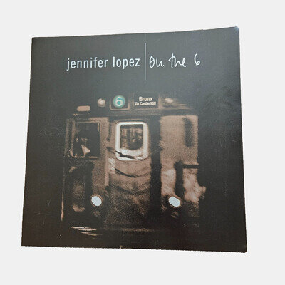 Jennifer Lopez On The 6 12x12 Double Sided Flat Promo Poster 1999 Dance Pop