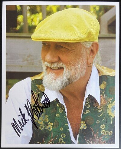 MICK FLEETWOOD Autographed Signed Promo Color Photo FLEETWOOD MAC