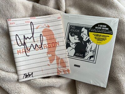 MAD SEASON 2 CD DVD DELUXE EDITION SIGNED INSERT kwd alice in chains pearl jam