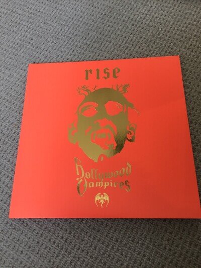 Hollywood Vampires - Rise 2x Glow In The Dark Vinyl. Alice Cooper, Johnny Depp