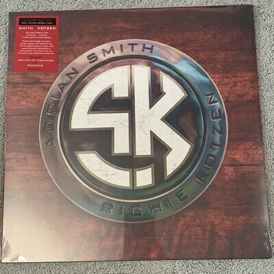 Smith/Kotzen by Richie Kotzen/Adrian Smith Red Smoke Vinyl Record New Sealed