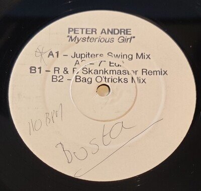 PETER ANDRE - 1995 - "MYSTERIOUS GIRL" - 12" SINGLE SIDED PROMO SINGLE - *EX*