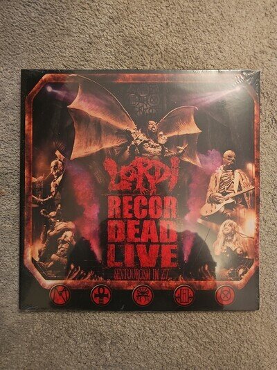Sextourcism in Z7: Recordead Live by Lordi (2 LP Vinyl Record, 2019)