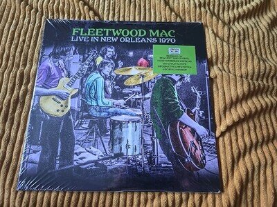 Fleetwood Mac Live in New Orleans 1970 LP Limited Light Green Edition New Sealed