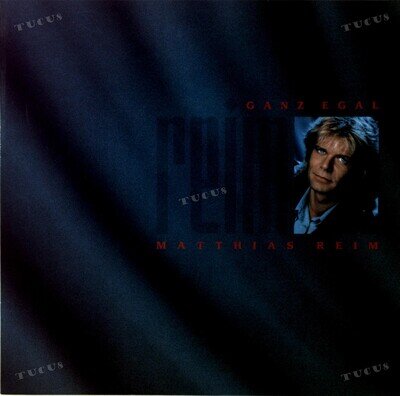 Matthias Reim - Ganz Egal Maxi 1990 (VG+/VG+) '*