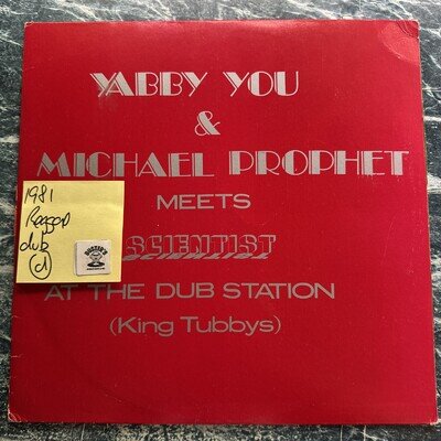 Yabby You & Michael Prophet - Meets Scientist At The Dub Station 12” Vinyl VG+