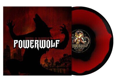POWERWOLF - RETURN IN BLOODRED, 2025 EU RED/BLACK CORONA vinyl LP, 500 COPIES!