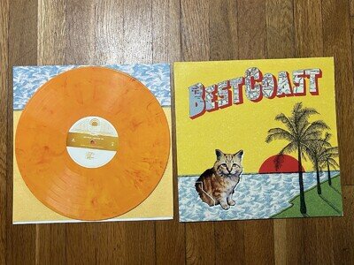 Best Coast - Crazy for You (Mexican Summer, 2010) Orange Exclusive Vinyl Record