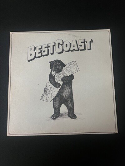 Best Coast- The Only Place White Vinyl Limited Edition Numbered