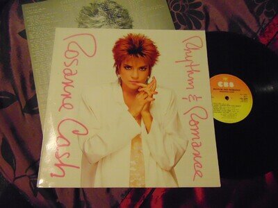 Rosanne Cash " Rhythm and Romance " 1985 Vinyl LP CBS26366