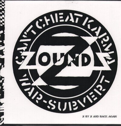 Zounds Can't Cheat Karma / War / Subvert 12 Inch Vinyl 4219843 NEW