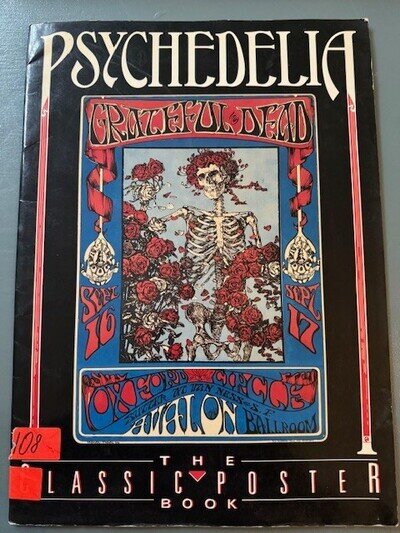 Psychedelia Classic Poster Book 6 x Grateful Dead Jimi Hendrix Rick Griffin