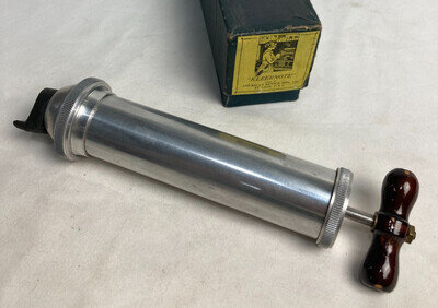 Antique Kleernote Player Piano Vaccuum Pump With Original Box American Device