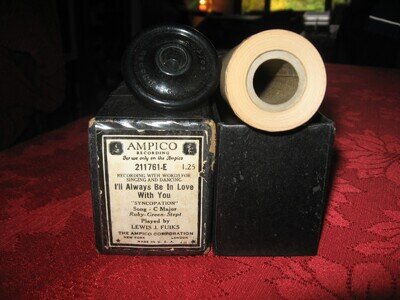 I'll Always Be In Love With You - Ampico Word Roll #211761-E