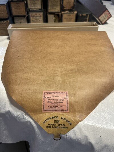 Kimball 88 Note Player Piano Roll The Princess Royal Military Schottische