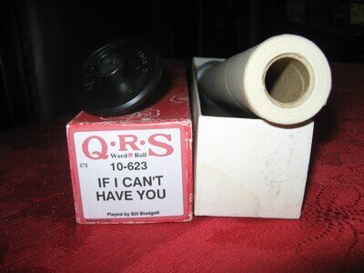 If I Can't Have You - QRS Player Piano Roll #10-623: Hear It Play!