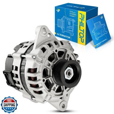 PHILTOP Alternator Fit for Chevrolet 11292N, 2009-2010 150/Expedition/Navigat