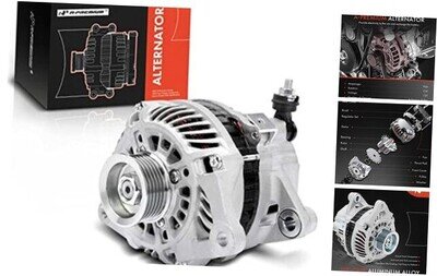 Alternator Compatible with Mazda 2 2011 2012 2013 2014 L4 1.5L, 12V 90A 6