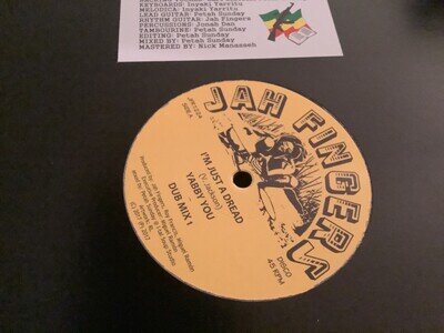 Yabby You , I’m Just A Dread 12” Jah Fingers.