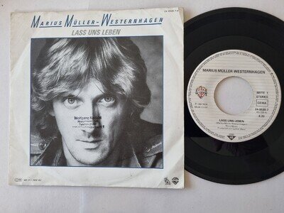 Marius Müller-Westernhagen - Lass Uns Leben 7'' Vinyl Germany