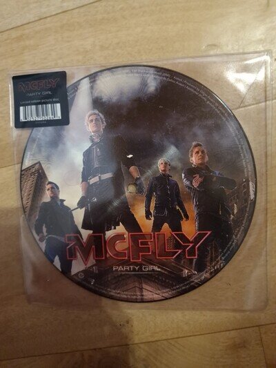 McFly Party Girl 7" Picture Disc 2010