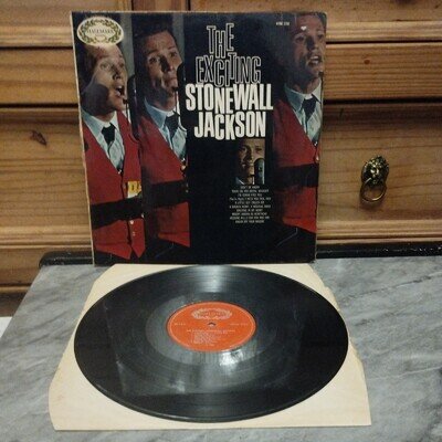 The Exciting Stonewall Jackson - Vinyl LP Country Music Physical Media Record