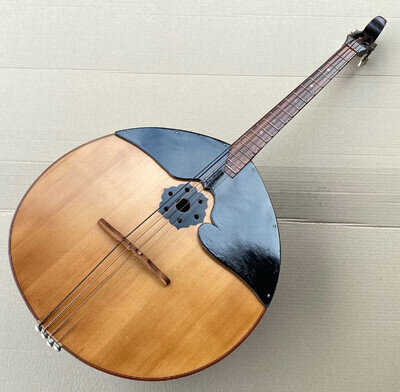 Large Domra BASS original concert vintage Soviet Era folk Instrument Moscow