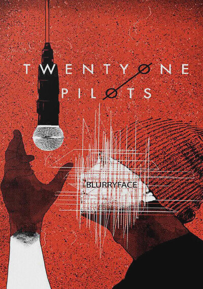 21 PILOTS "BLURRYFACE" - PROMOTIONAL POSTER - Various Sizes