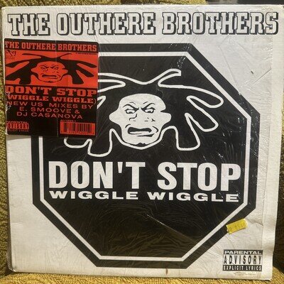 THE OUTHERE BROTHERS - DON’T STOP WIGGLE WIGGLE (1996 6 TRACK 12”) NEW US MIXES