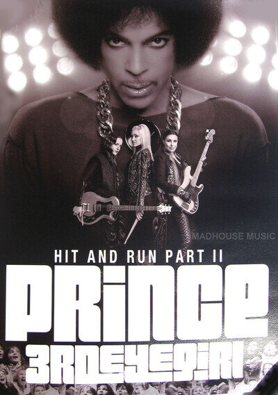 PRINCE 3rd Eye Girl POSTER Official Tour 2014 Litho Print heavy parchment 28inch