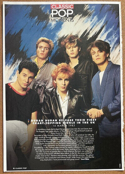 DURAN DURAN - 2023 Full page magazine poster