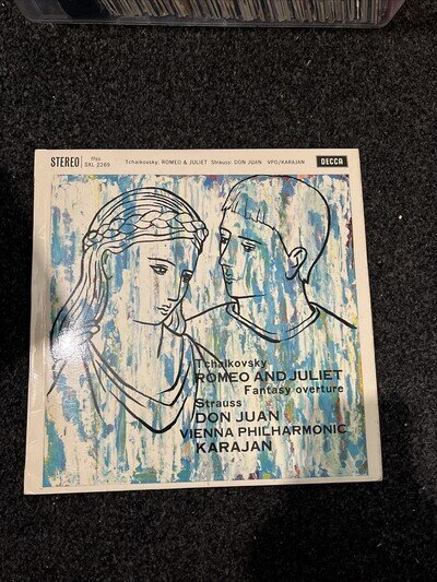 Tchaikovsky:Romeo/Strauss: Don Juan• Karajan/VPO• Decca Stereo SXL 2269, Ed1 WBg