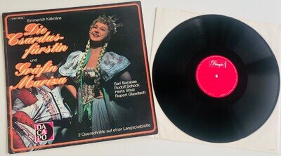 RARE Emmerich Kalman Die Csardasfurstin Grafin Mariza Vinyl Album Record LP
