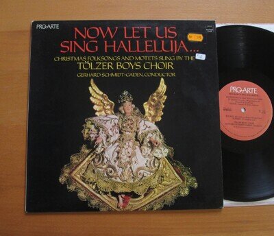 Now Let Us Sing Halleluja Tolzer Boys Choir Christmas Folksongs Vinyl PAL 1057