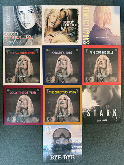 Sarah Connor Singles / 7" Transparent Vinyls