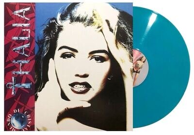 THALIA Mundo De Cristal LP Album Blue Vinyl NEW SEALED 2023 Mexico SUDOR