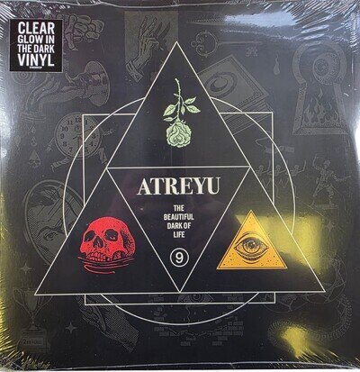 Atreyu The Beautiful Dark Of Life LP Album limited Clear Glow Vinyl Record 2023