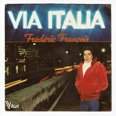Frederic François Vinyl 45 RPM 7 " Sp Via Italy - Seul - Vogue 101257