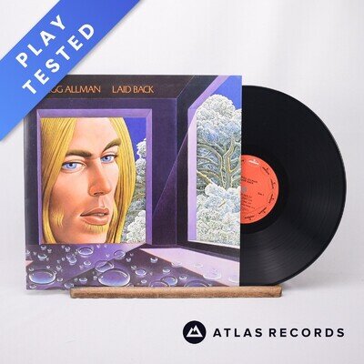 Gregg Allman Laid Back Reissue Gatefold LP Album Vinyl Record 7741387 - EX/EX
