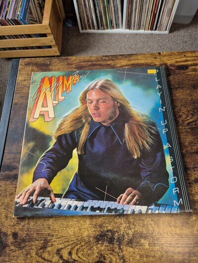 The Gregg Allman Band - Playin' Up A Storm - Capricorn - UK - 1977 - VG+ -