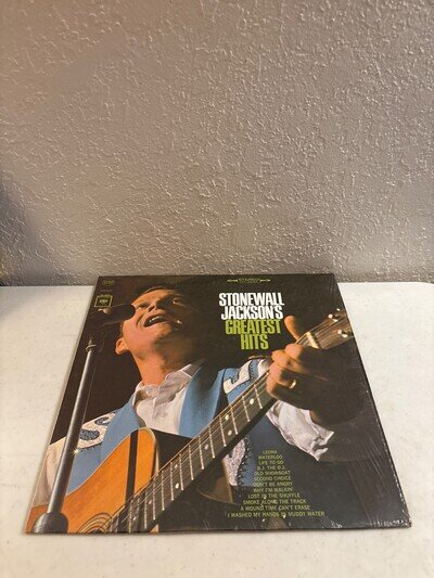 STONEWALL JACKSON GREATEST HITS VINYL RECORD LP 1965 COLUMBIA CS-9177 VG+/VG