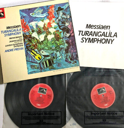 SLS 5117 Messiaen Turangalila Symphony / Previn / LSO 2 LP Box Set *TAS LIST* EX