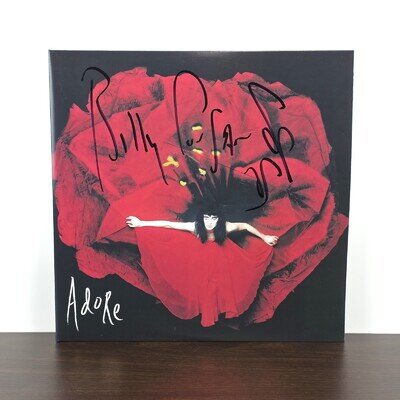 The Smashing Pumpkins BILLY CORGAN Adore LE 2000 2LP SIGNED Gray Marble Vinyl