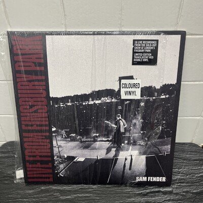Sam Fender - Live from Finsbury Park Transparent Red 2LP Vinyl 12" Album