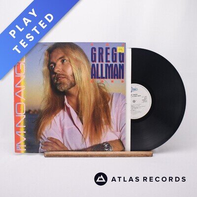 The Gregg Allman Band I'm No Angel LP Album Vinyl Record 450392 1 Epic - EX/VG+