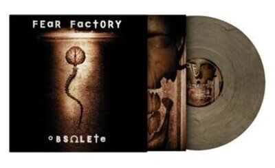 Fear Factory - Obsolete - Ltd Edt Ind Numbered Clear & Black Vinyl - In Stock