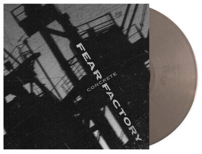FEAR FACTORY - CONCRETE LP "Gun Metal Grey" Vinyl BRAND NEW & SEALED